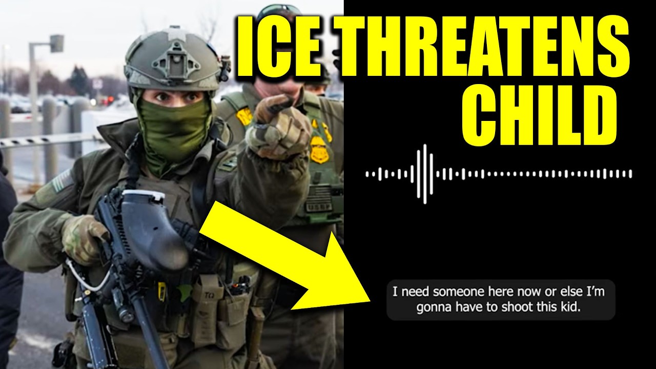 Unhinged ICE Agent Threatens To Shoot Child During 911 Call