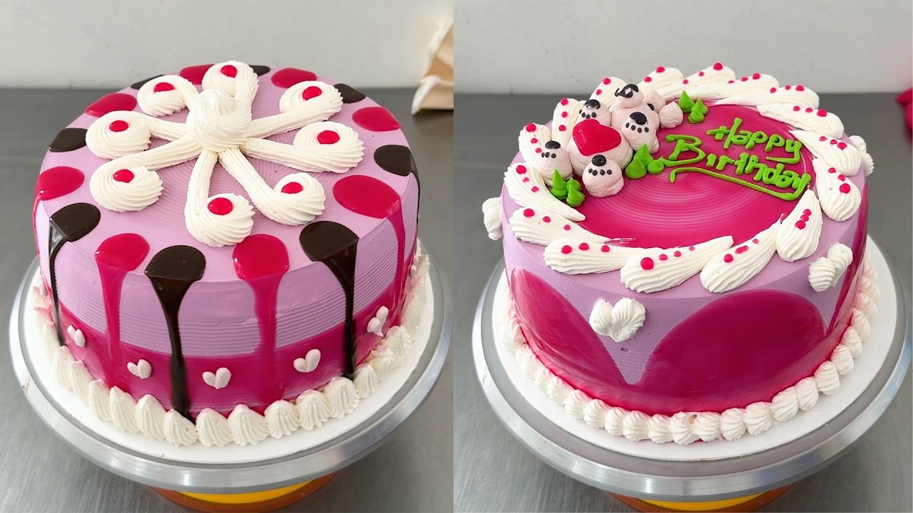 Это украшение для торта очень простое и легкое в исполнении.