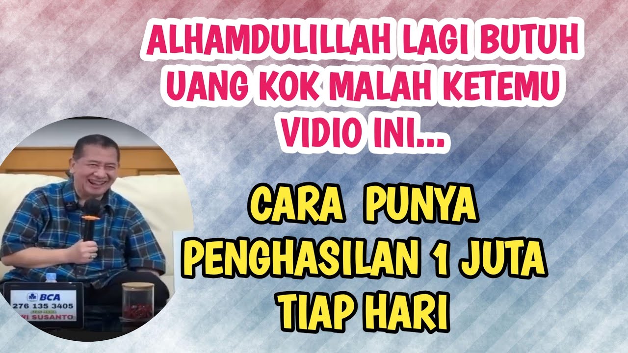 PAS BUTUH UANG PAS NEMU VIDIO INI DAPAT UANG 10JUTA BUAT LEBARAN..#ilmurday 