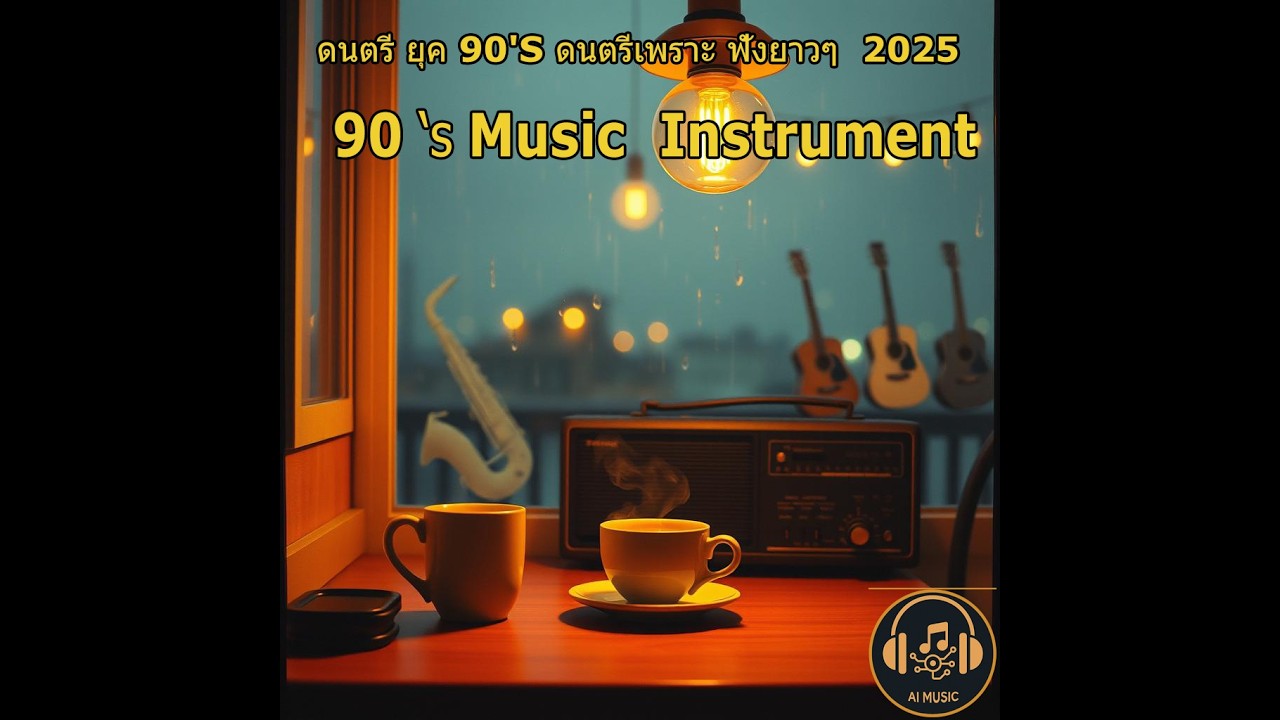 เพลงดัง ฟังเพราะ ยุค 90  : ดนตรี ยุค 90'S ดนตรีเพราะ ฟังยาวๆ  2025   ไม่มีโฆษณา