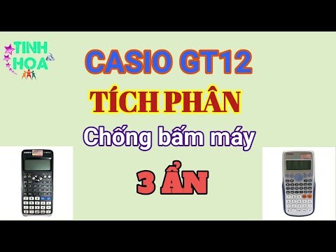 Bí quyết Casio công phá tích phân 3 ẩn
