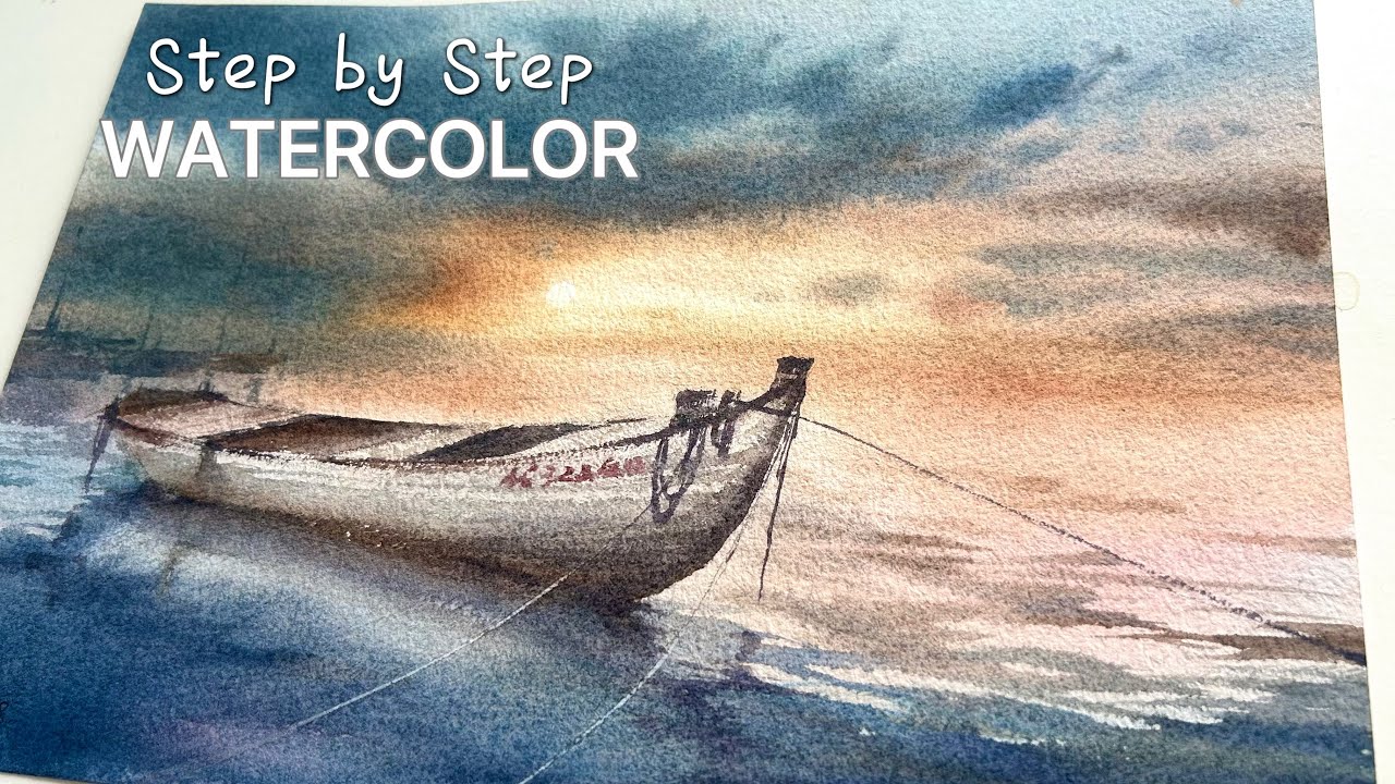 One Brush, One Painting: My Watercolor Challenge
