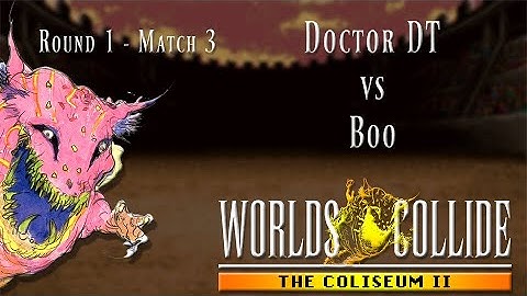 Coliseum II - Round 1 Match 3 - DoctorDT vs. Boo - Final Fantasy 6 Worlds Collide Randomizer