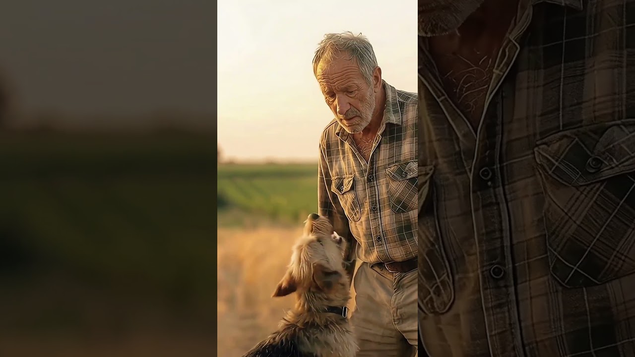 Dog Alerts Farmer to Trapped Lamb 