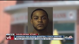 Anderson High School basketball coach arrested