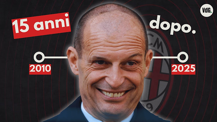 ALLEGRI è l’uomo giusto per il MILAN?