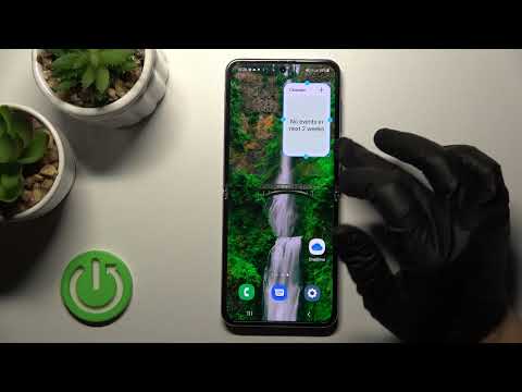 How to Add or Remove Home Screen Widgets on Samsung Galaxy Z Flip4 - Manage Widgets