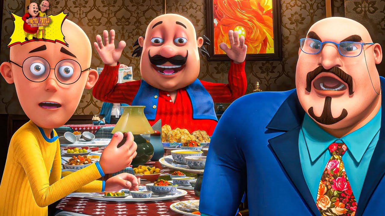Motu Patlu Ne Vedesi Resturant Main Machaya Dhmaal | Motu Ki Pait Pooja | Motu Patlu | Kiddie Land
