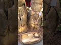 Raz 4' Large Oversized Golden Holy Family Christmas Figures 4617089