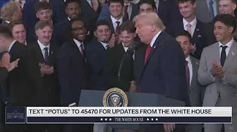 White House Ceremony - 2025 LSU Baseball