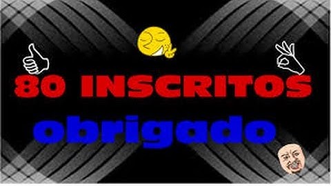 (INTRO) de ESPECIAL de 80 inscritos[leia a descrição]