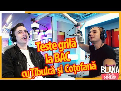 Pregătiri pentru BAC! Teste grilă cu Ţibulcă şi Coţofană! #DimineataBlana