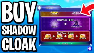 How to Buy Shadow Cloak From Shop in Sailor Piece Roblox - Full Guide