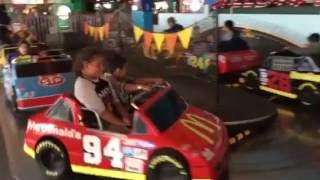 Speedway ride at Santa Cruz beach boardwalk California