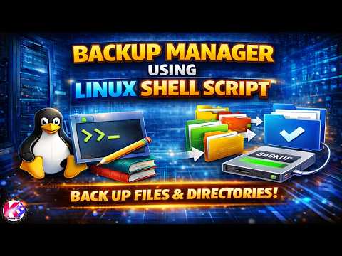 Backup Manager using Linux Shell Script