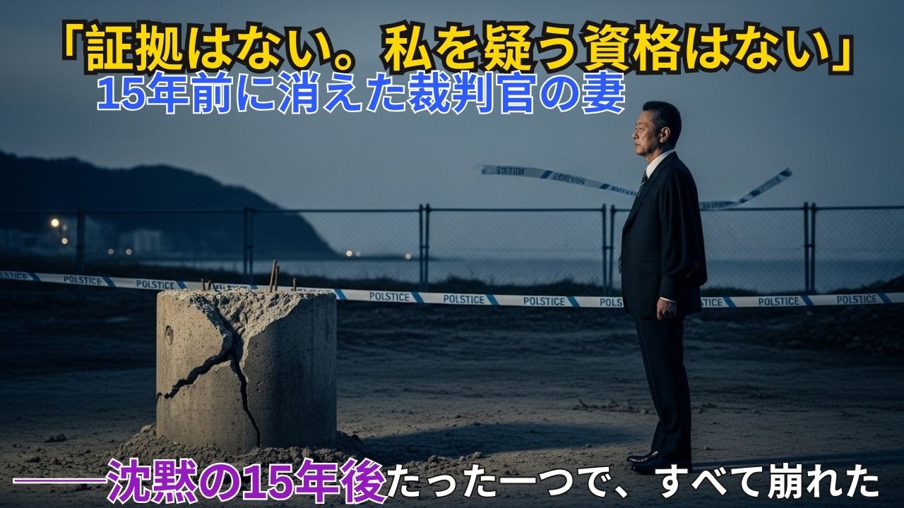 2000年、鎌倉で失踪した裁判官の妻…15年後に暴かれた夫の“恐ろしい裏の顔”