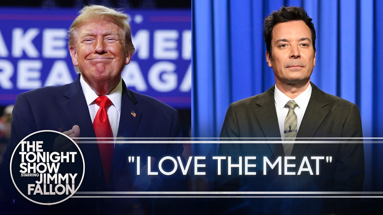 Trump Rants About Loving Meat, Continues to Thirst Over Sen. Jon Husted | The Tonight Show