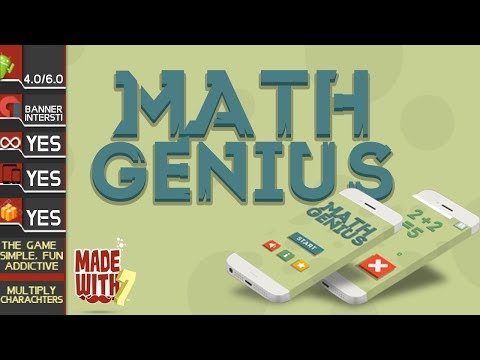 Math Genius Buildbox Game Template | MW7