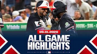 Highlights from ALL GAMES on 9/1 (Twins score 15 RUNS, Giants-Pirates WILD  game & MORE!) screenshot 5