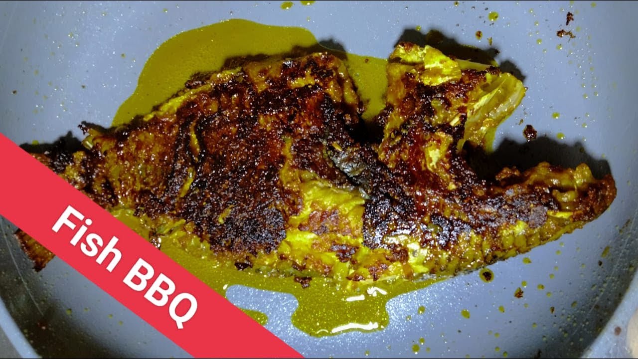 Telapia Fish BBQ Recipe || চুলায় তৈরি তেলাপিয়া মাছের বারবিকিউ ...