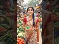 #44 आर्मी गर्ल कोमल बाजार में टमाटर खरीदते हुए 🍅❤️ | Village Market Life | Army Girl Vlog #shorts