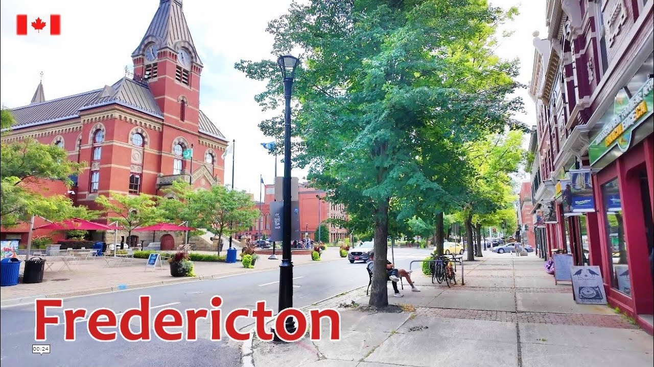 FREDERICTON New Brunswick Canada Travel