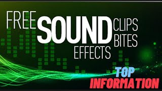 Top  Websites to Download Free Sound Clips