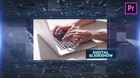 Digital Slideshow Premiere Pro Templates