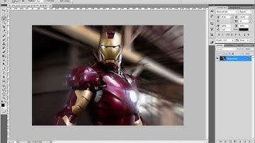 Adobe Photoshop cs5: Blur Background