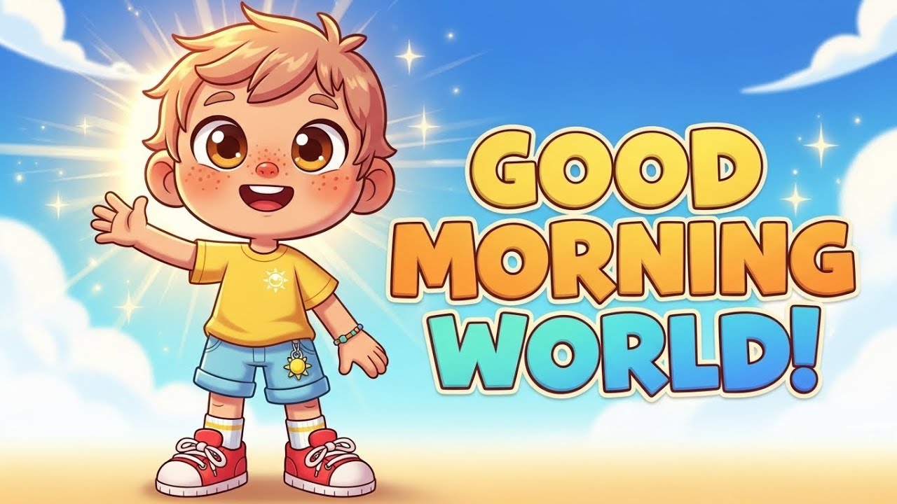 Good Morning World! 🌞 Sunny’s Fun Day Begins