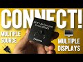 🔀 Easily connect & switch between two HDMI devices on a single display!