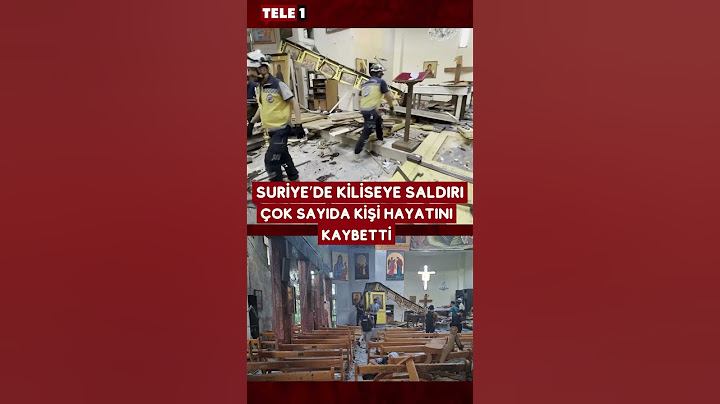Suriye'de Mar Elias Kilisesi'ne saldırı