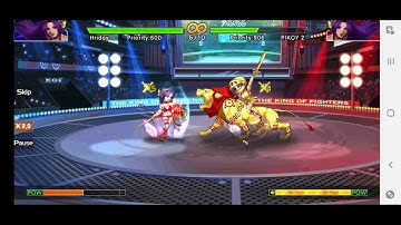 Hriday VS Pikoy 2.|| KOF Tournament.|| Goddess Athena VS Goddess Athena.|| Server 78.