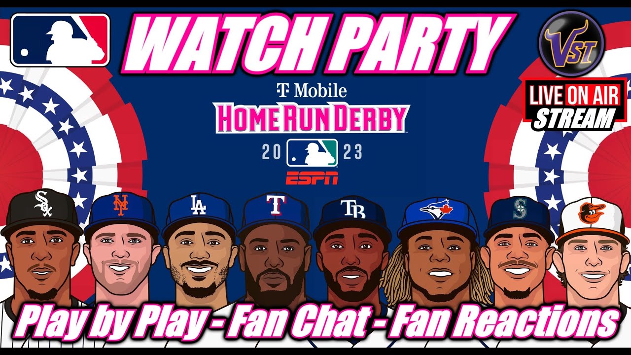 MLB Baseball ⚾ 2023 Home Run Derby 🟢LIVE Watch Party Fan Chat Fan Reactions