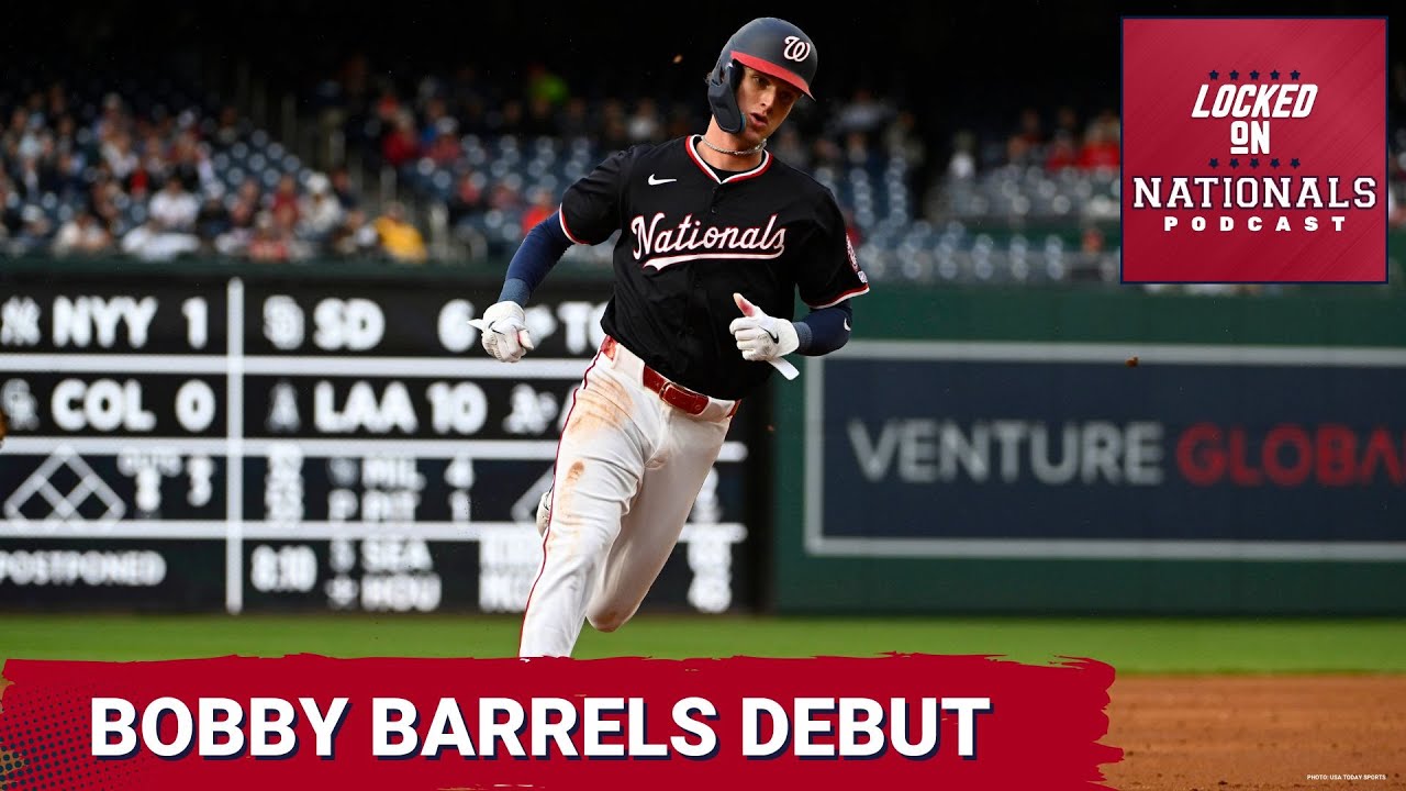 Rob Hassel Robert Hassell III Has A Big Time Debut For The Washington Nationals ...