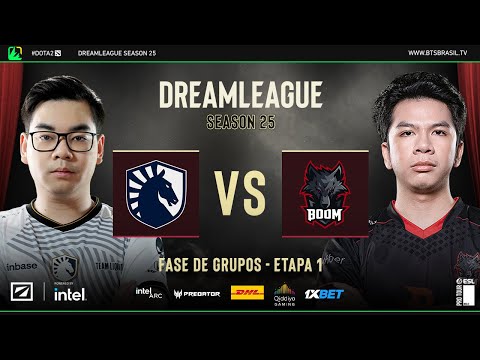 DreamLeague S25 | Team Liquid x BOOM Esports | Fase de Grupos - Live A | Dota 2
