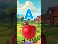 A for Apple 🍎| Kids Alphabet Learning Video | ABC for Toddlers #abcd