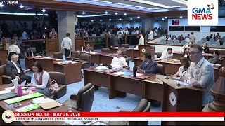 Minority senators, nag-walk out sa gitna ng Senate plenary session | GMA News