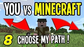 YOU vs MINECRAFT - DAY 8 | You Chose: Keep the Phantoms! (Minecraft 1.14 Hardcore Survival)