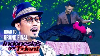 Densu Terpukau Melihat Aaron Buat Reyna Terbang | Road To Grand Final | Indonesia`s Got Talent 2022