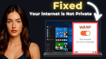 Warp VPN your Internet is Not Private