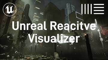 Cyberpunk - Reactive Visualizer in Unreal Engine 5
