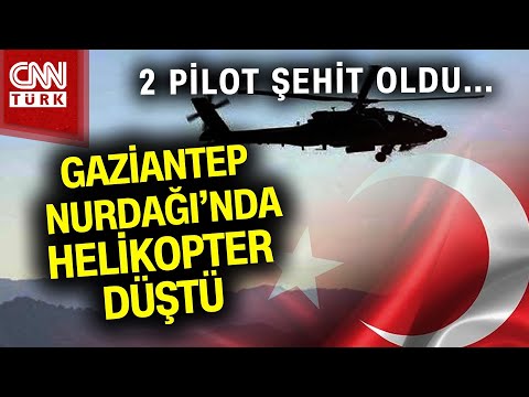 SON DAKİKA! 🚨 | Gaziantep Nurdağı'nda Polis Helikopteri Düştü: 2 Pilot Şehit Oldu #Haber