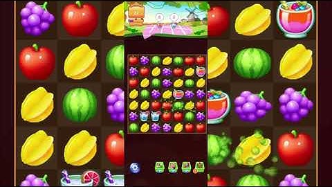 Level 13-14 Fruits Story - Match 3 Fruits Factory