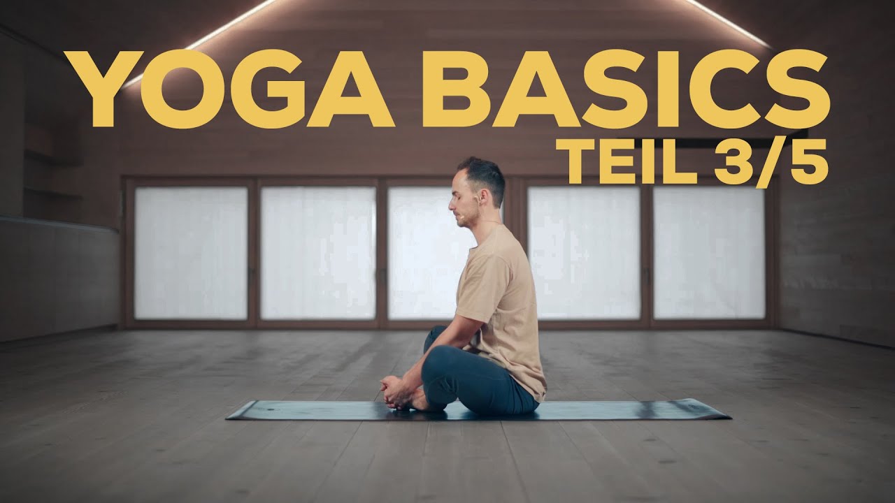 Teil 3/5 - Yoga für Anfänger und Unbewegliche | Morgen- und Abendroutine | Restday in 18min