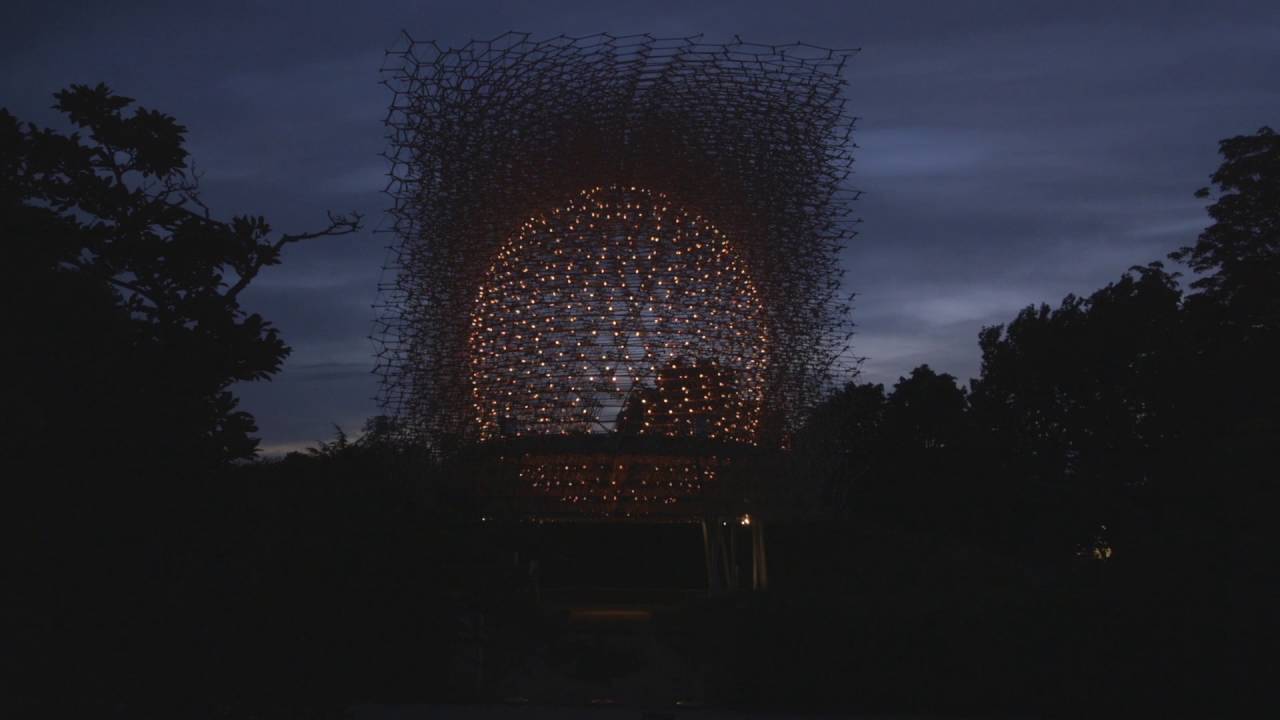 Footage of the Hive at Kew courtesy Kew Gardens