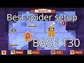 BASE 130 Best Spider Setup King Of Thieves 