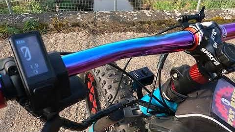 Fat Bike Rider #  Bafang SW102 LCD Display Trek Farley 5 2021