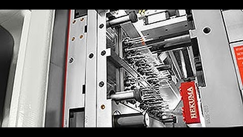 GMP compliant  Mass production of pipette tip - Arburg and Hekuma