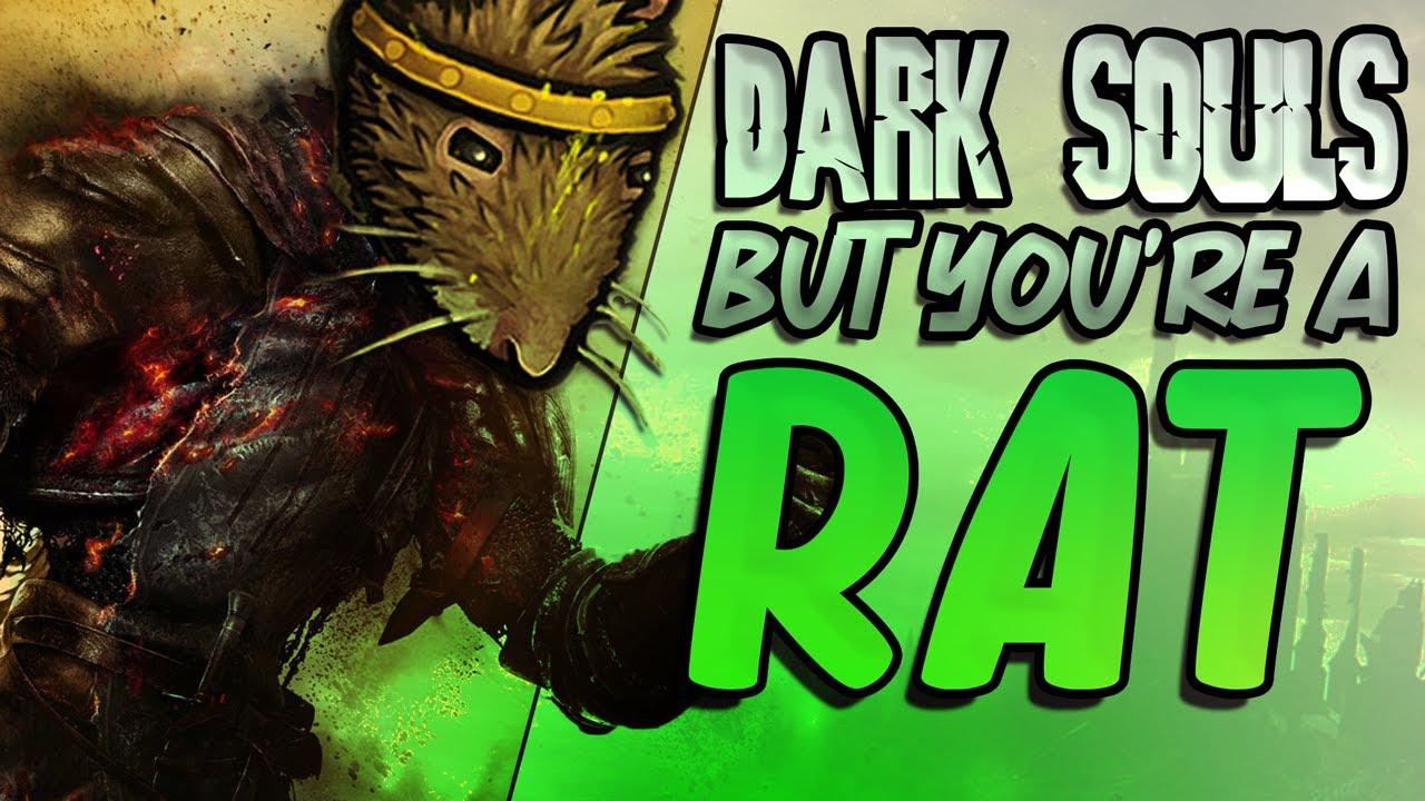 Dark Souls but you're a rat